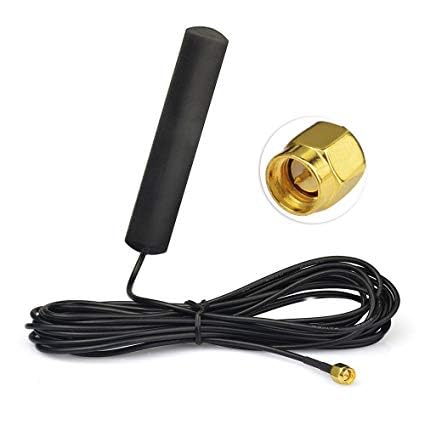 M.I.C. SKAA-17:KFZ Auto Radio WiFi WLAN Antenne mit SMA Anschluss für Navigation vw RNS RCD Plus Skoda Octavia s…