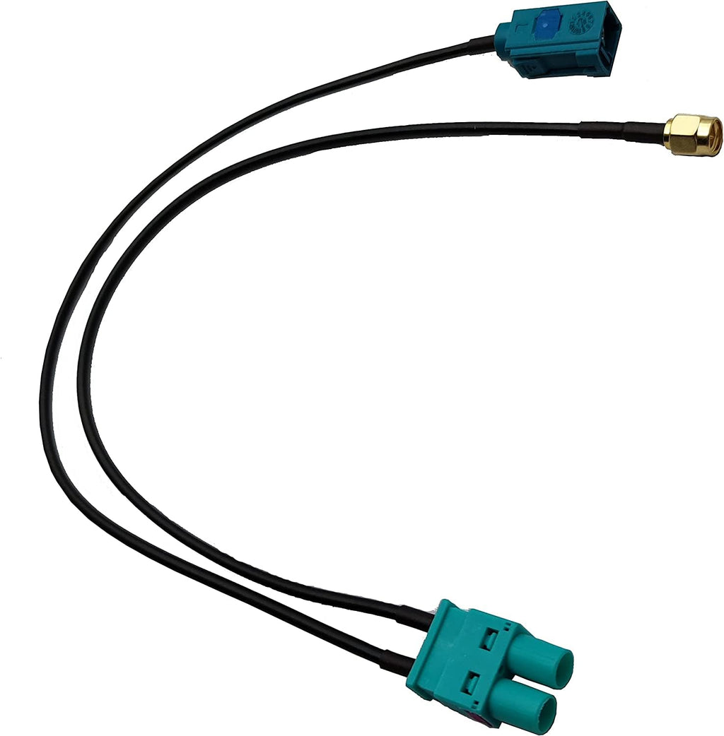 M.I.C. Zubehör Radios: SKAA-59B DAB+ Antennen-Adapter (Doppel-Fakra auf SMA)
