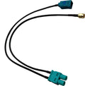 M.I.C. Zubehör Radios: SKAA-59B DAB+ Antennen-Adapter (Doppel-Fakra auf SMA)