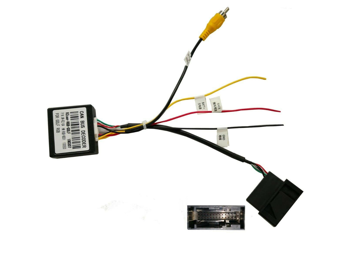 M.I.C. Decoder-G: Original Rückfahrkamera (RNS 310 510) Decoder Adapter zu RCA Video in RGB 12V