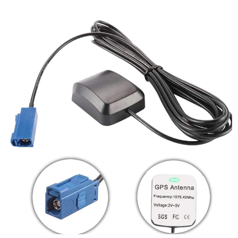 M.I.C. GP-06: GPS Antenne Fakra Anschluss - 3m GPS Fakra Antenne für Navigation System GPS Receiver Auto DVR GPS…