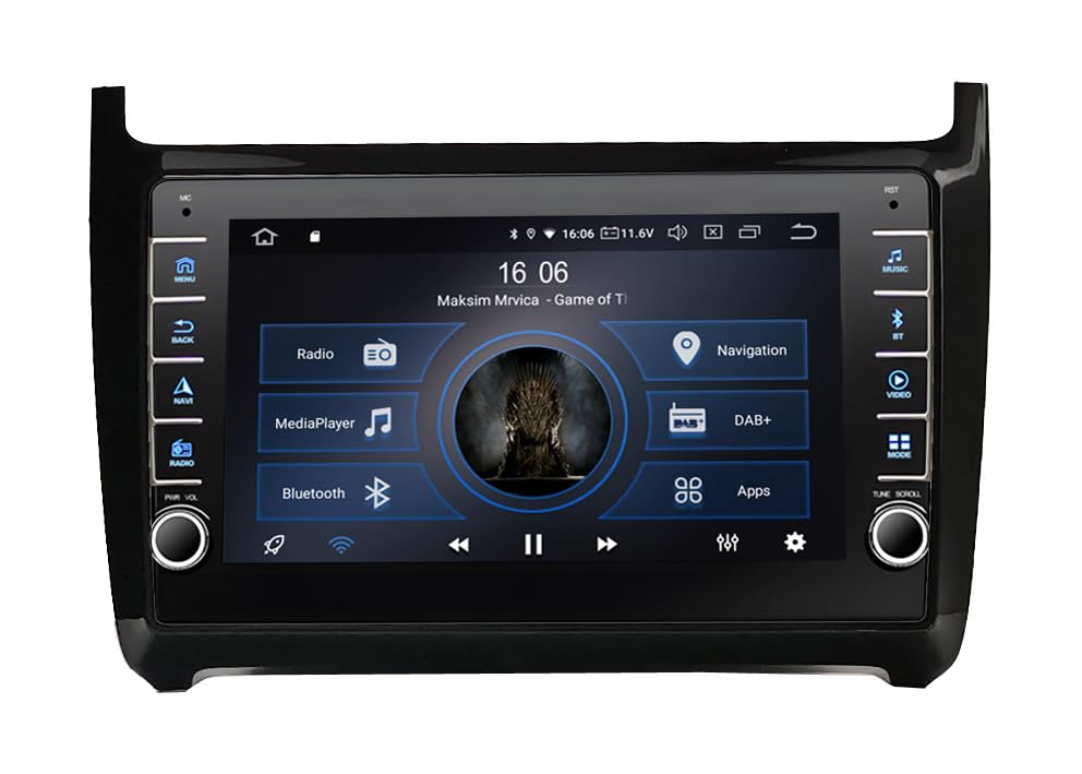 M.I.C.-AVM8-Polo: (Blende + AVM8) Ersatz für VW Polo V Polo VI in MQB MIB Plattform