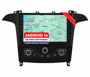 M.I.C. F9A-S Android 14 Autoradio - Ford S-MAX 2007-2015/GALAXY 2007-2014