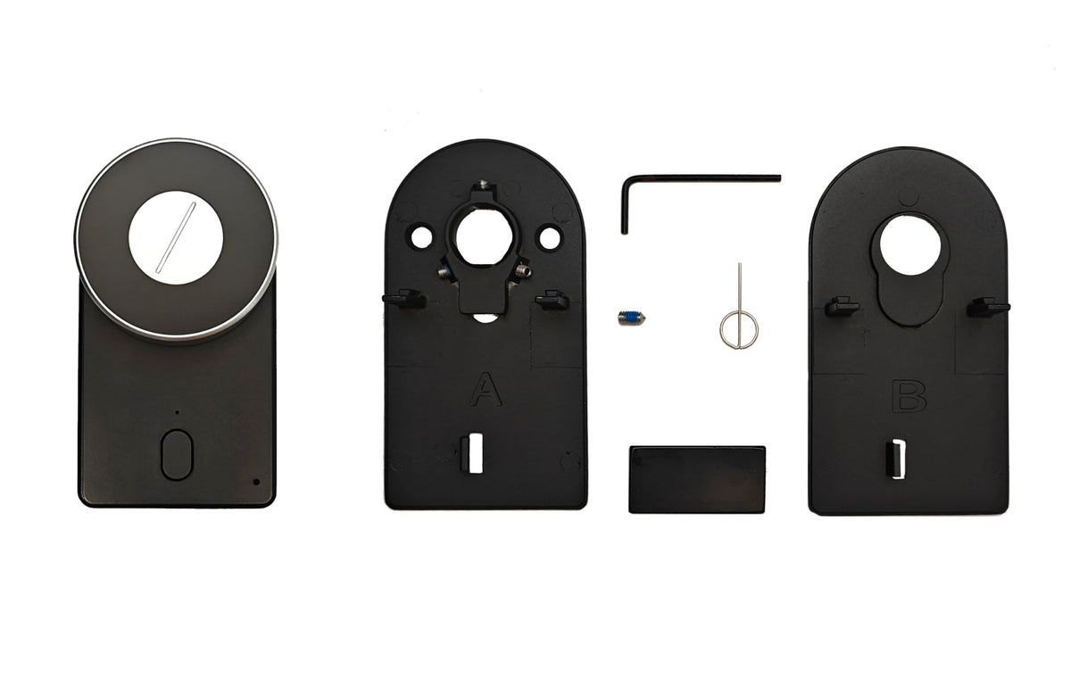 M.I.C. Smart Lock Bluetooth Türschloss, schlüsselloser Zutritt per App, kompatibel mit TTLock, Alexa & Google Ho…