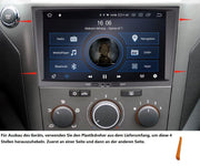 M.I.C. AO8-Lite Android 12 Autoradio für Opel Antara, Astra, Combo, Corsa