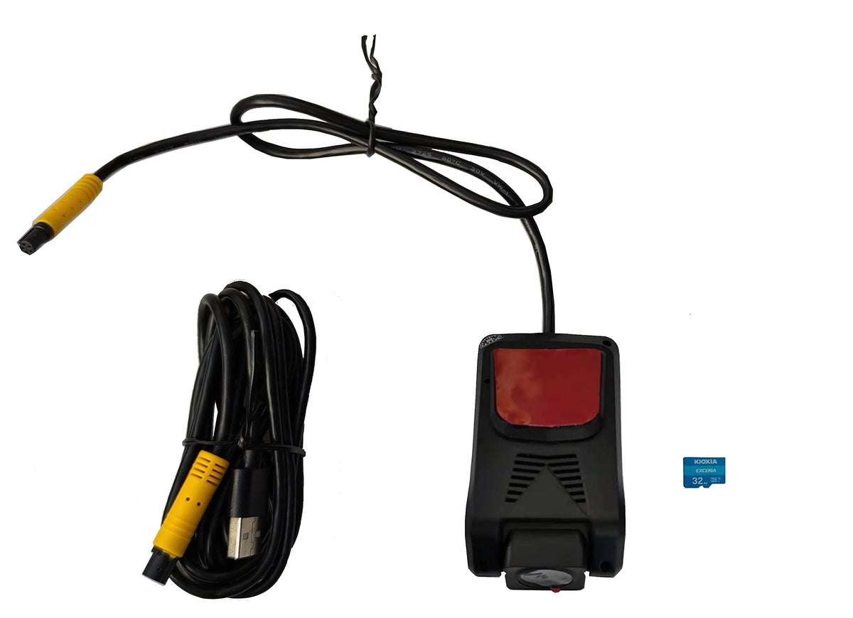 M.I.C. DVR ADAS : Dashcam Innenraum vorne Kamera Auto Videorecorder 1080P nachtsichtkamera versteckte Aufkleber…
