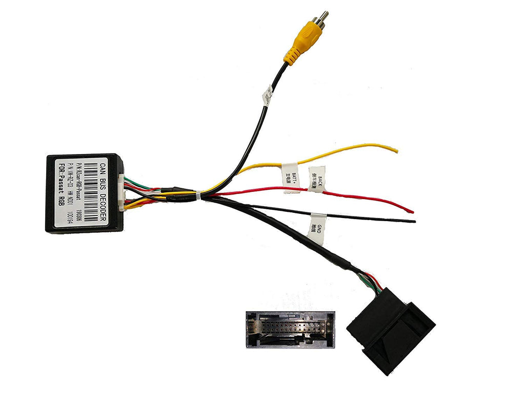M.I.C. Decoder-P: Original Rückfahrkamera (RNS 310 510) Decoder Adapter zu RCA Video in RGB 12V