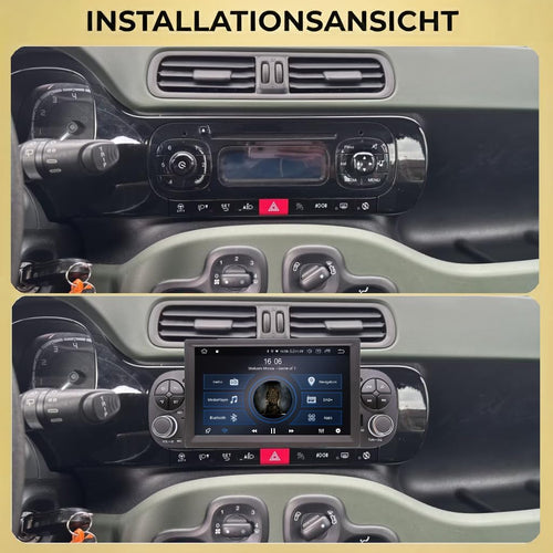 M.I.C. AFIP7-L2 Android 14 Autoradio für FIAT Panda 2013-2020
