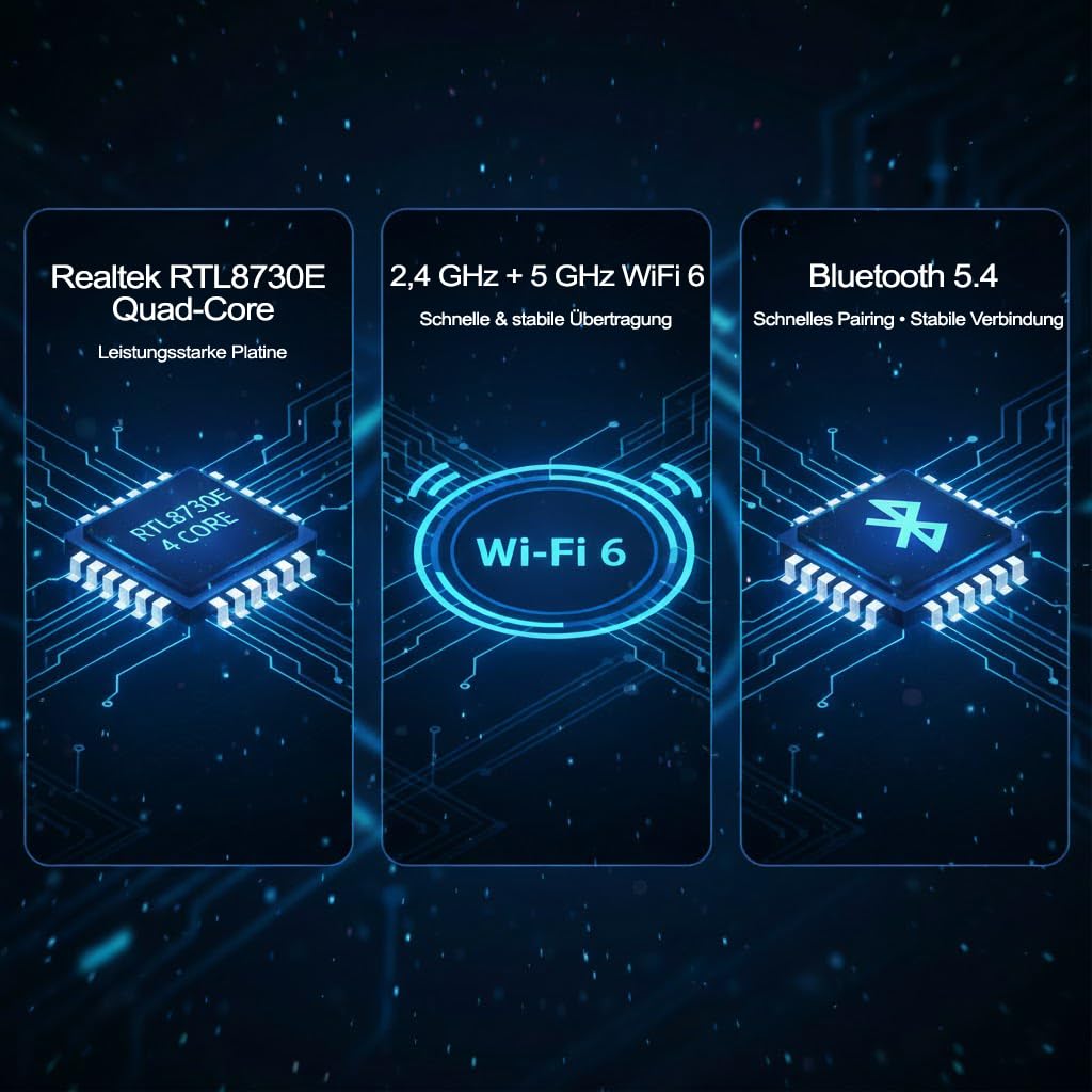 M.I.C. 2-in-1 Wireless Adapter für CarPlay & Android Auto – Macht originales Kabel-CarPlay/Android Auto kabellos