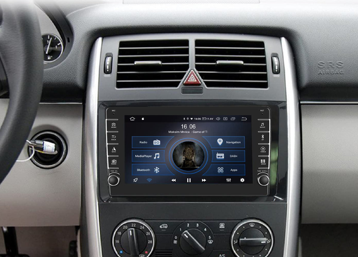 M.I.C. AB8 Android 13 Autoradio für Mercedes Benz A-Klasse W169 B-Klasse