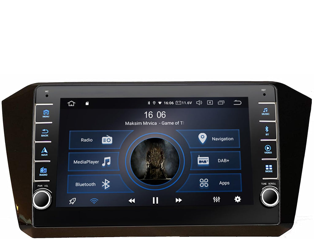 M.I.C.-B.F.-Passat: (Blende + AVM9) Ersatz für Passat B8 ab 2014 in MQB MIB Plattform