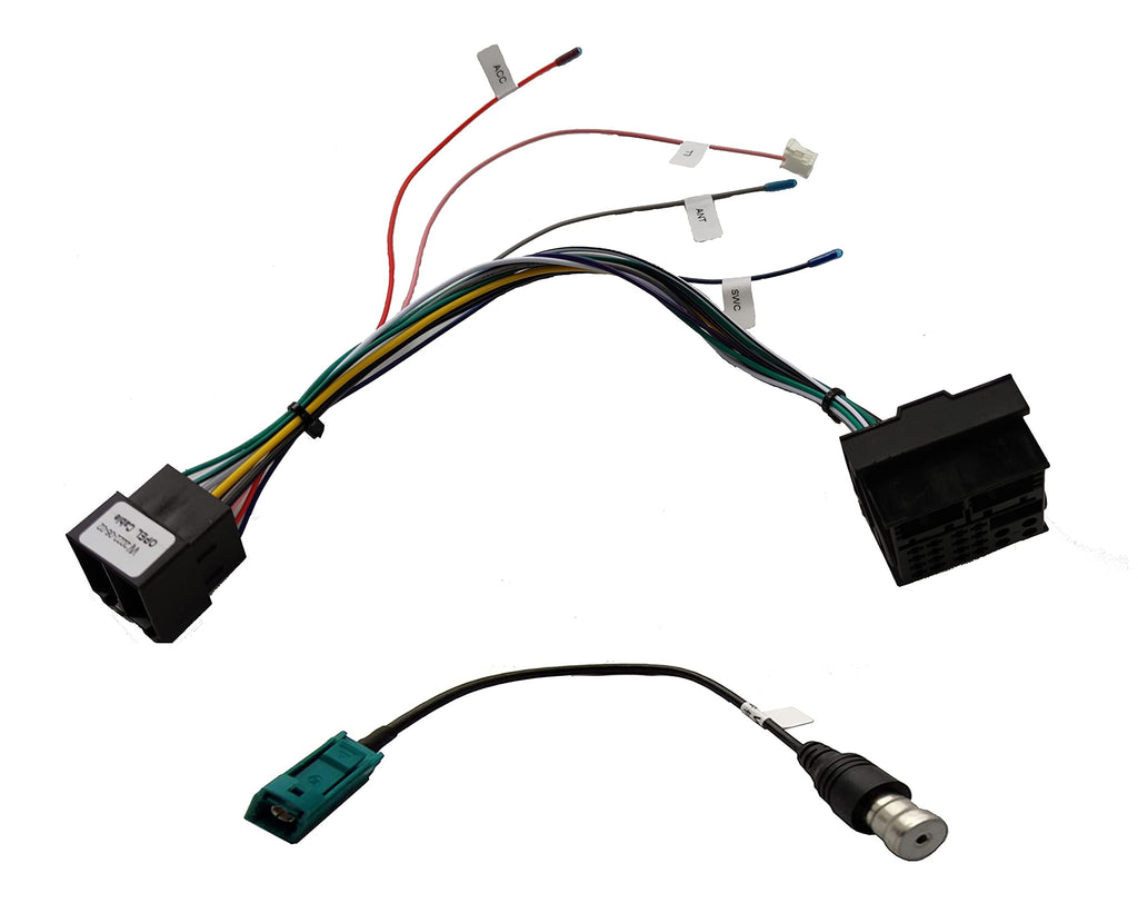 M.I.C. SKAA-61: Einbauset für AO7 B09PF538DQ AO8-Lite B08M5YFZ71: Quadlock - ISO Stromanschluss Kabel Adapter un…