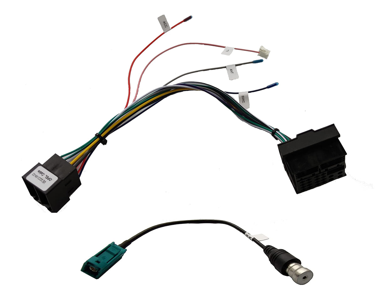 M.I.C. SKAA-61: Einbauset für AO7 B09PF538DQ AO8-Lite B08M5YFZ71: Quadlock - ISO Stromanschluss Kabel Adapter un…