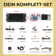M.I.C. AJ7-L2 Android 14 Autoradio für Jeep Compass Dodge Chrysler Lancia