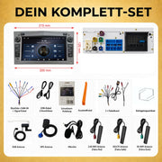 M.I.C. O7-U Android 14 Autoradio für Opel Antara/Astra H/Combo/Corsa D