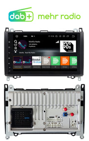 M.I.C. AB9-Lite Android 12 Autoradio für Mercedes-Benz W169/W245, Vito