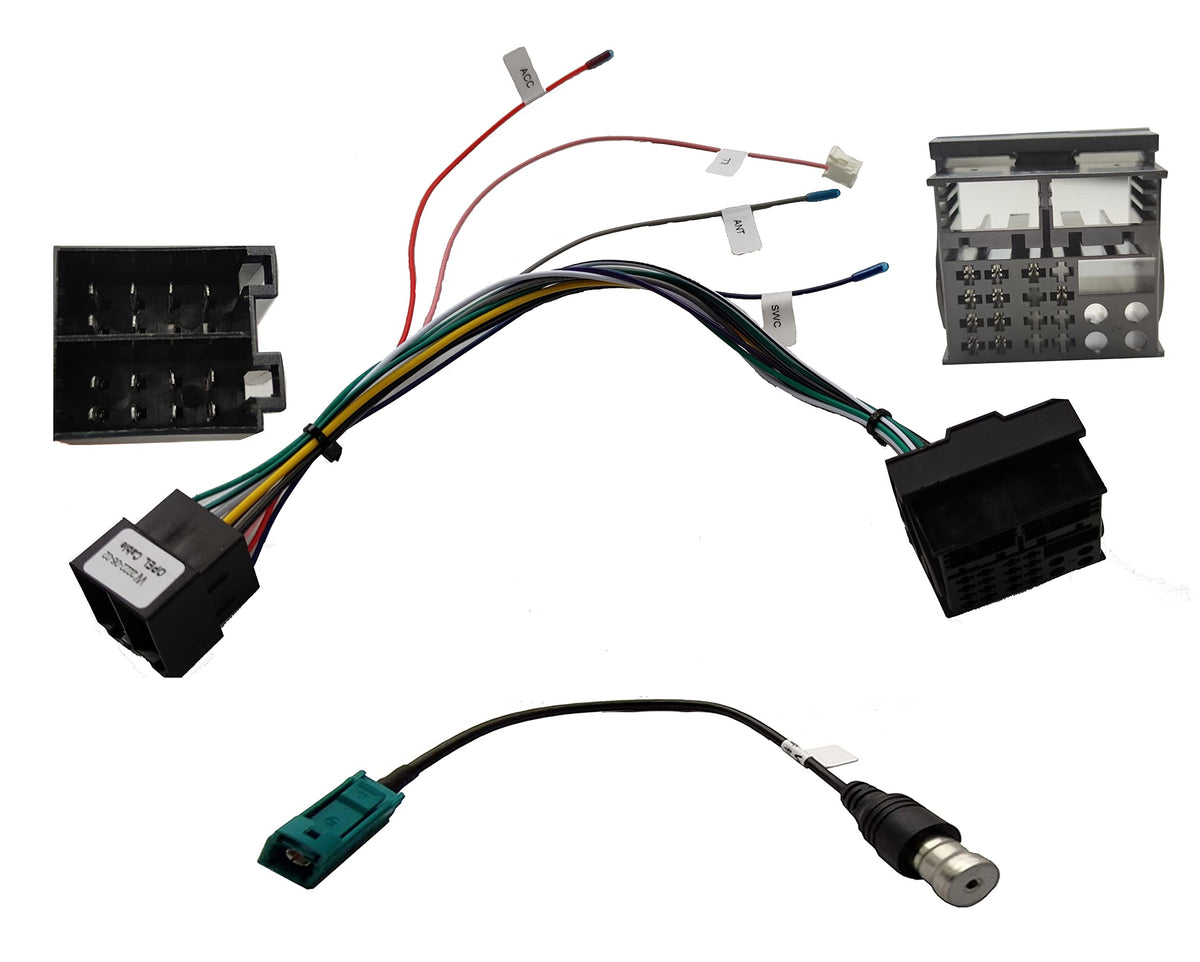 M.I.C. SKAA-61: Einbauset für AO7 B09PF538DQ AO8-Lite B08M5YFZ71: Quadlock - ISO Stromanschluss Kabel Adapter un…