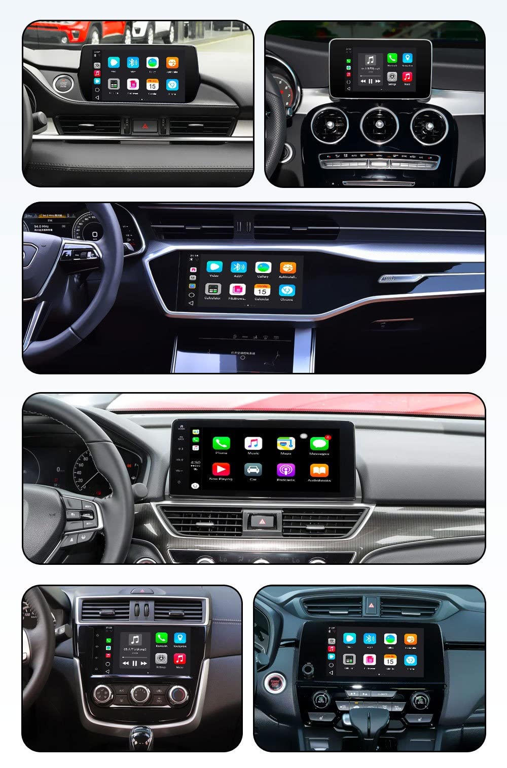 M.I.C. C-BOX2150: Android 10 Qualcomm 2150 2GB+32GB Eingebaut GPS Unterstützt: 4G SIM Wireless Carplay & Android…