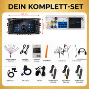 M.I.C. F7-U Android 14 Autoradio - Ford Focus MK2/Mondeo/Cmax/Galaxy/Smax