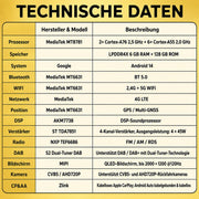 M.I.C. O7-U Android 14 Autoradio für Opel Antara/Astra H/Combo/Corsa D