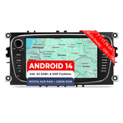 M.I.C. F7-U Android 14 Autoradio - Ford Focus MK2/Mondeo/Cmax/Galaxy/Smax