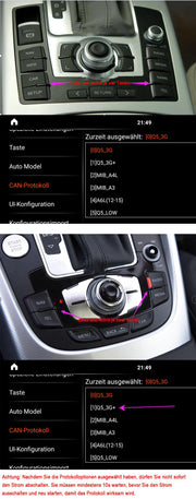 M.I.C. Q5H Android 13 Autoradio für Audi Q5 mit Multimedia Radiosystem