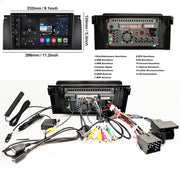 M.I.C. 1747 Android 13 Autoradio für 5er, E39, E53, X5, M5