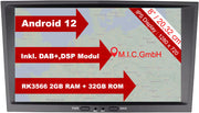 M.I.C. AO8-Lite Android 12 Autoradio für Opel Antara, Astra, Combo, Corsa