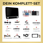 M.I.C. FI10-S Android 14 Autoradio für FIAT Ducato/Peugeot Boxer/Citroen