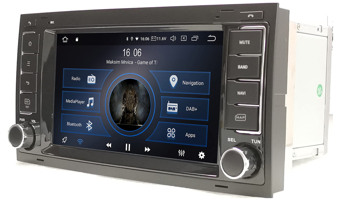 M.I.C. AVT7-lite Android 12 Autoradio für VW T5 multivan Touareg mit RNS 510