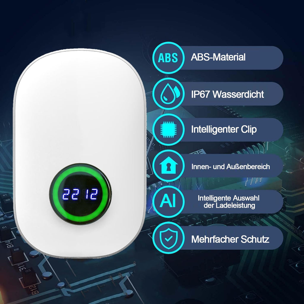 M.I.C. Wallbox Ev Charger Ladegerät: Typ 2 7KW 1-phasig 5m 32A WLAN APP passt für Elektroautos mit IEC62196-2 St…