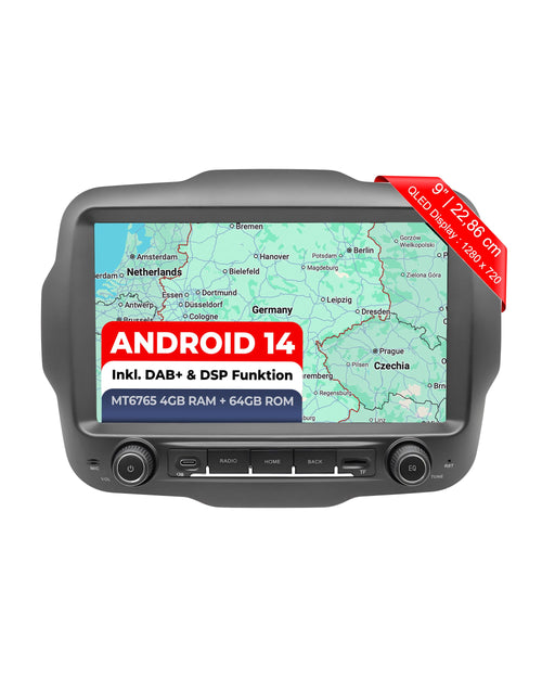 M.I.C. AJ9-L2 Android 14 Autoradio für Jeep Renegade