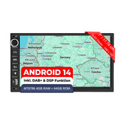 M.I.C. U7-S Android 14 Autoradio - Universal für VW/Toyota/Kia/Nissan