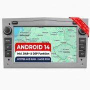M.I.C. O7-S Android 14 Autoradio für Opel Antara/Astra H/Combo/Corsa D
