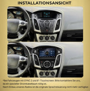 M.I.C. AF9-L2 Android 14 Autoradio für Ford Focus 9 2012-2019