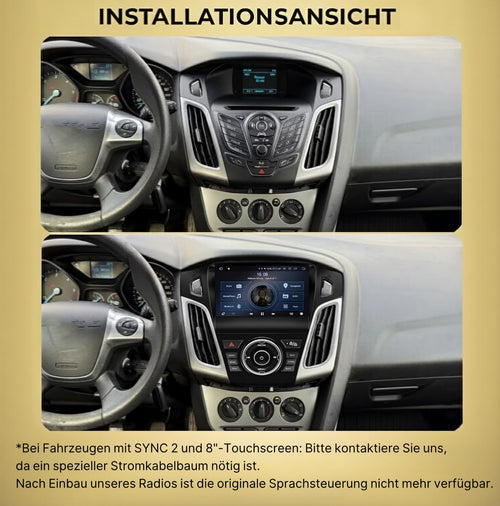 M.I.C. AF9-L2 Android 14 Autoradio für Ford Focus 9 2012-2019