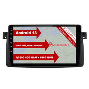 M.I.C. 80160 Android 13 Autoradio für 3er, E46, M3