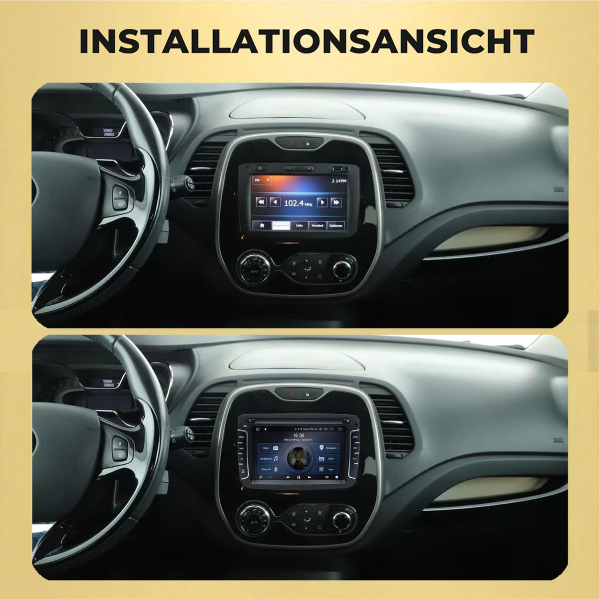 M.I.C. AR7-L2 Android 14 Autoradio für Renault Dacia Duster/Logan/Sandero/