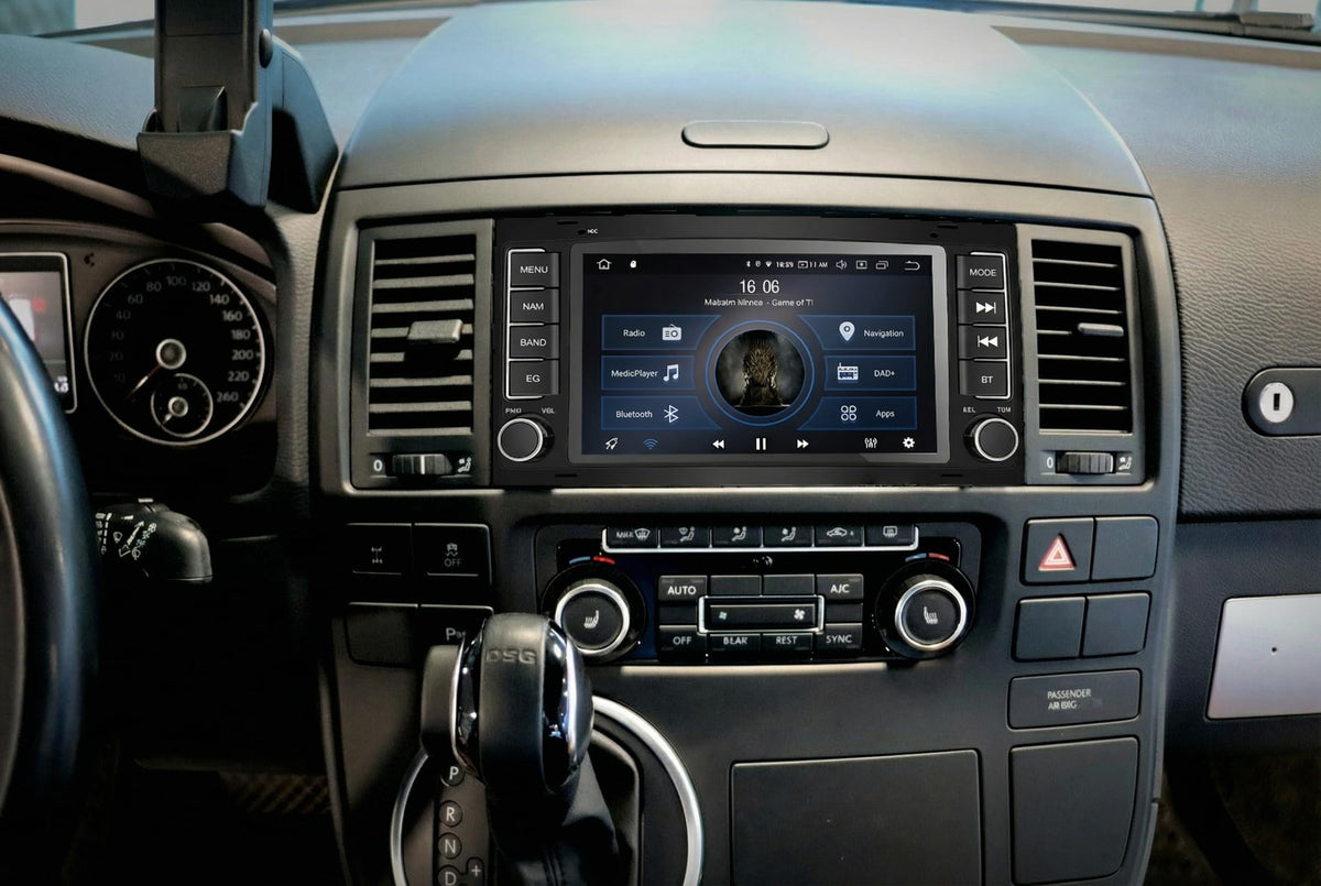 M.I.C. V7-S Android 14 Autoradio für VW T5/Multivan/Touareg RNS 510