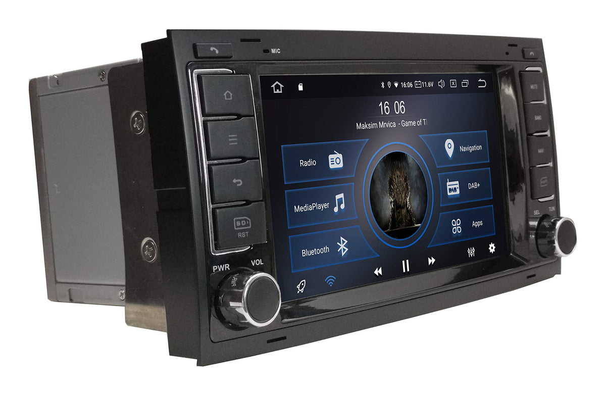 M.I.C. AVT7-lite Android 12 Autoradio für VW T5 multivan Touareg mit RNS 510