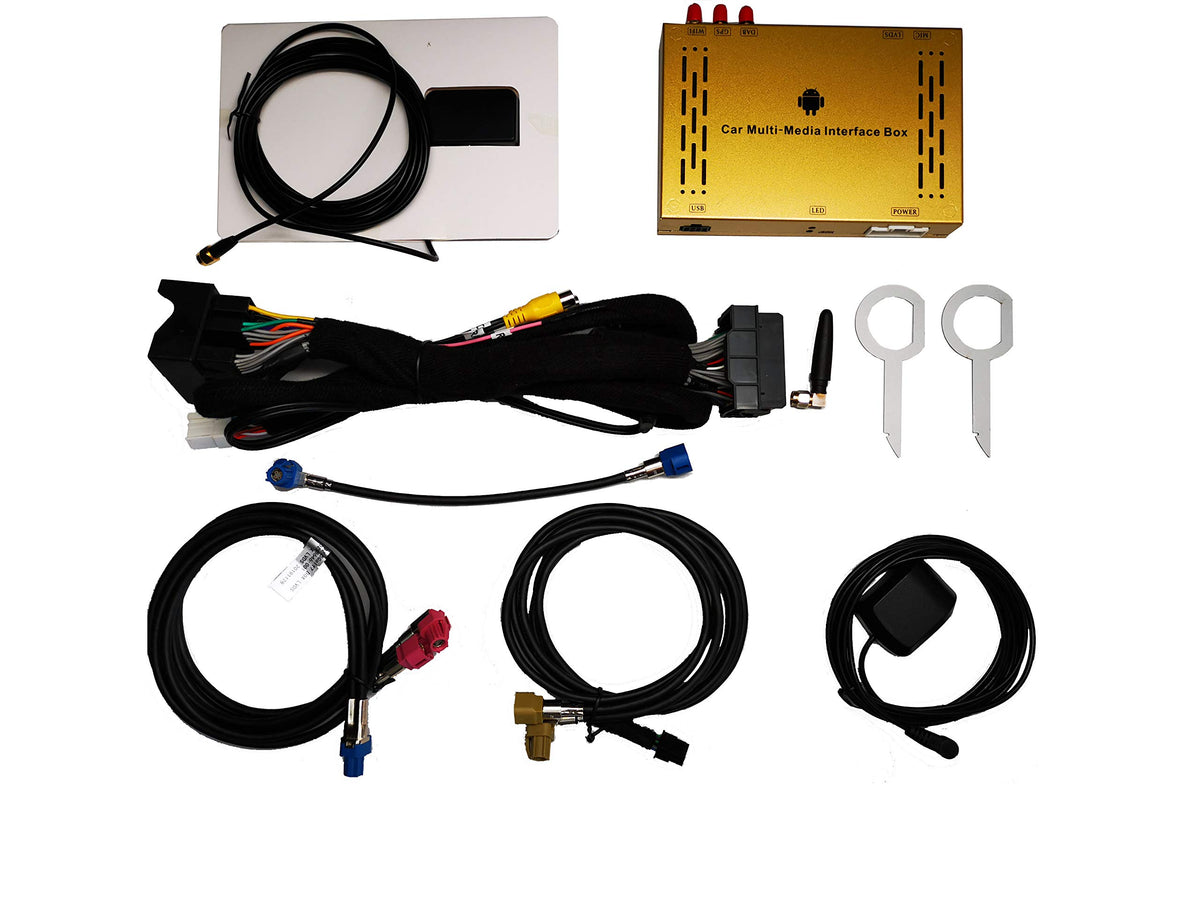 MQB Box für VW Seat MQB Plattform Composition Discover mit getrenntem MIB und Display: Android 9, WLAN, Navigati…