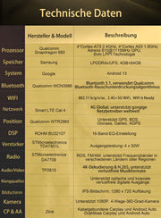 M.I.C. 80160 Android 13 Autoradio für 3er, E46, M3