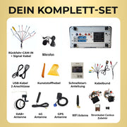 M.I.C. A7B-S Android 14 Autoradio für Audi A4 2006–2014