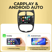 M.I.C. AP6-L2 Android 14 Autoradio für Peugeot 206 2000-2006