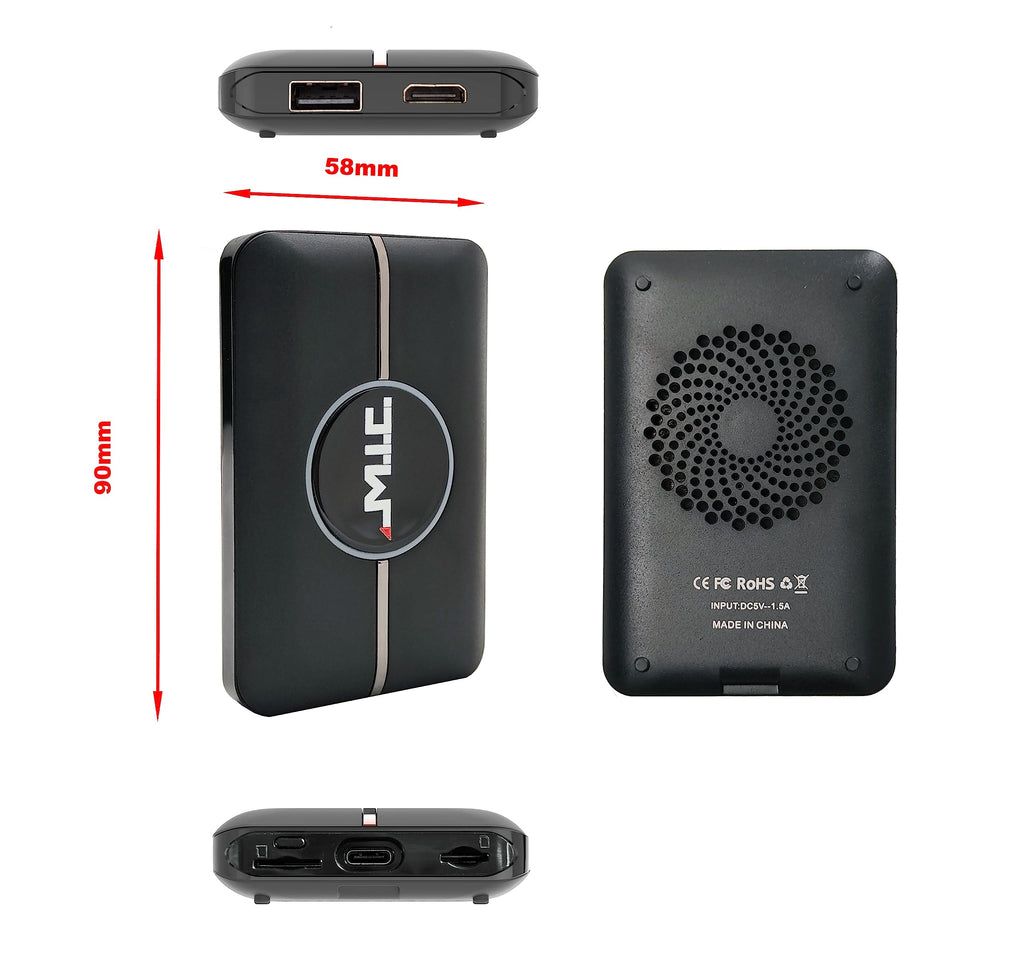 M.I.C. Carplay HDMI Pro: Android 12 Qualcomm 665 6GB+128GB Eingebaut GPS Unterstützt: Mini HDMI USB 4G Nano SIM…