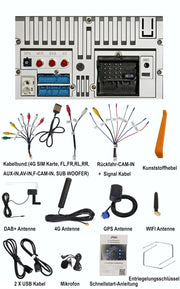 M.I.C. O7-S Android 14 Autoradio für Opel Antara/Astra H/Combo/Corsa D