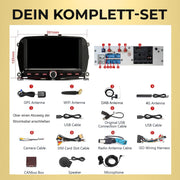 M.I.C. AFI73-L2 Android 14 Autoradio für FIAT 500 2016-2019