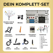 M.I.C. V8-S Android 14 Autoradio für VW/Skoda/Seat RNS/RCD Golf5/6