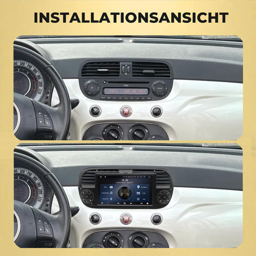 M.I.C. AFI7-L2 Android 14 Autoradio für FIAT 500 2010-2015