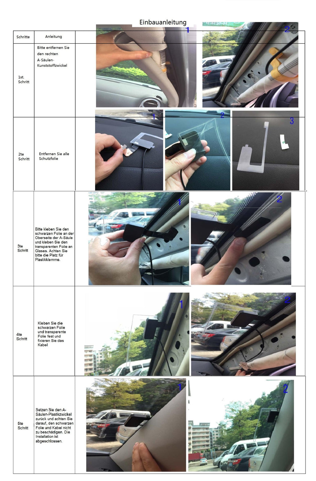 M.I.C. SKAA-54: DAB+ Antenne SMA Anschluss 5V Verstärker Scheibenantenne Auto KFZ Digital-Rad